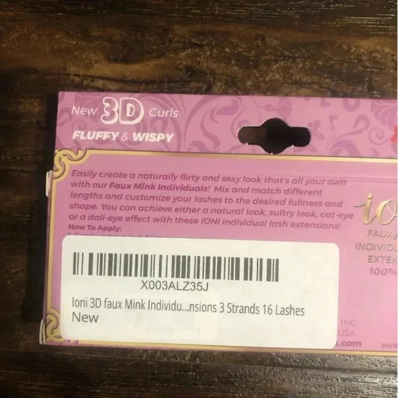 ioni Faux Mink Lash Extensions | Fake Lashes | Lashes | ioni Lashes - Picture 6 of 9